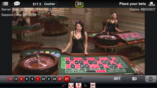 Betfair live casino app - roulette in play