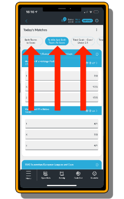 BetVictor app football coupons