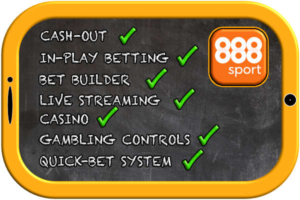 888sport feature list