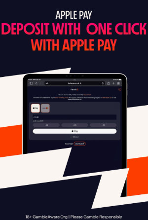 Apple Pay on the Betano app